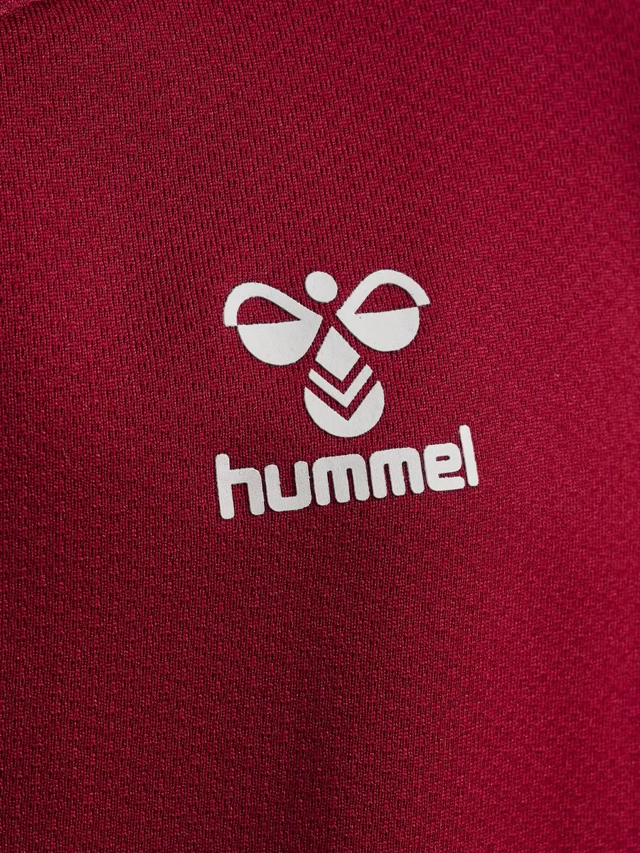 Hummel HMLLEAD Half Zip Kids 164 - Biking Red