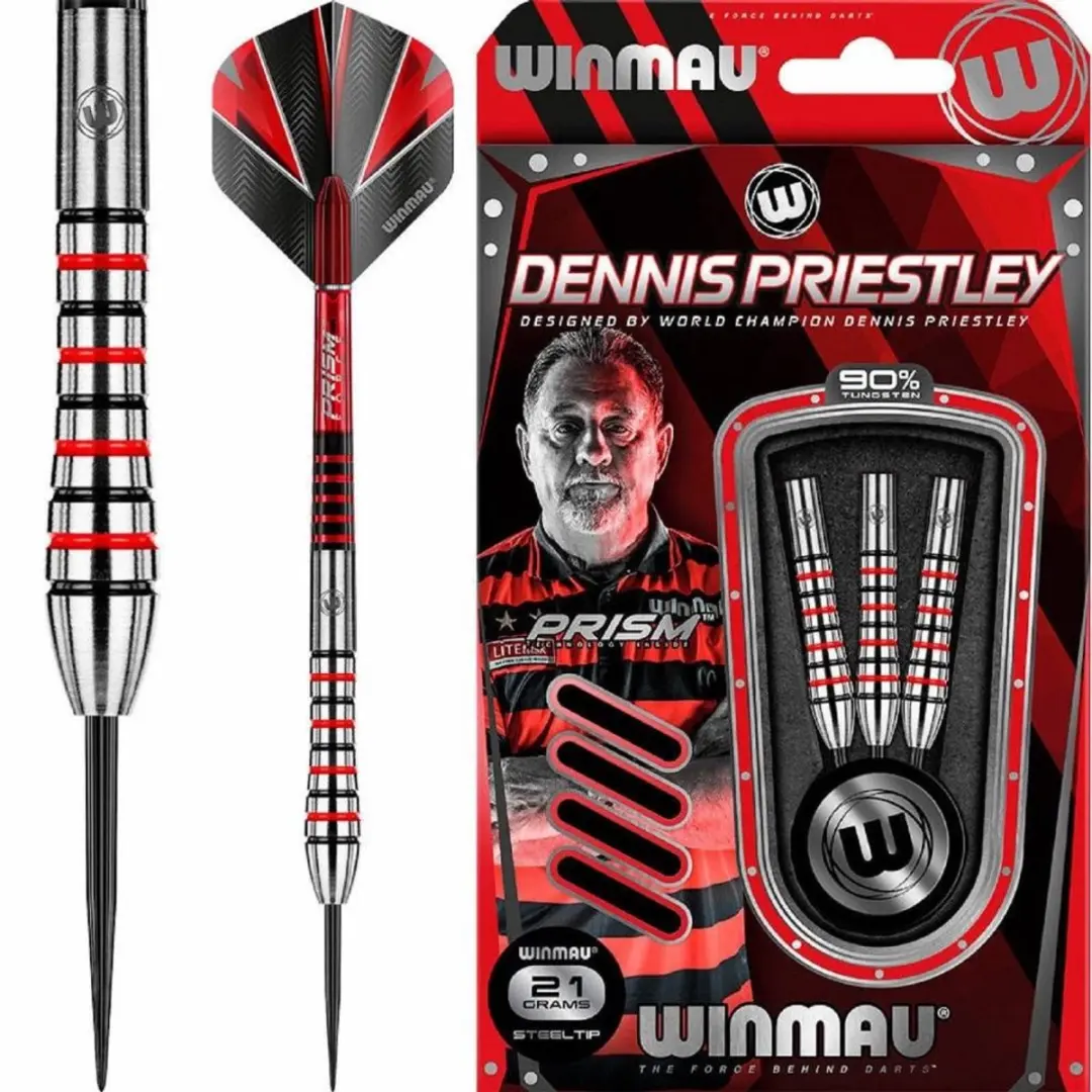 Winmau Dennis Priestley 90% Dartpijlen