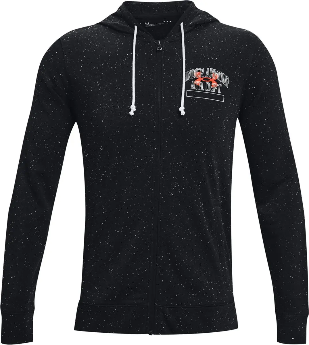 Under Armour Rival Terry Athlc Dep FZ Hoodie - XL - Zwart