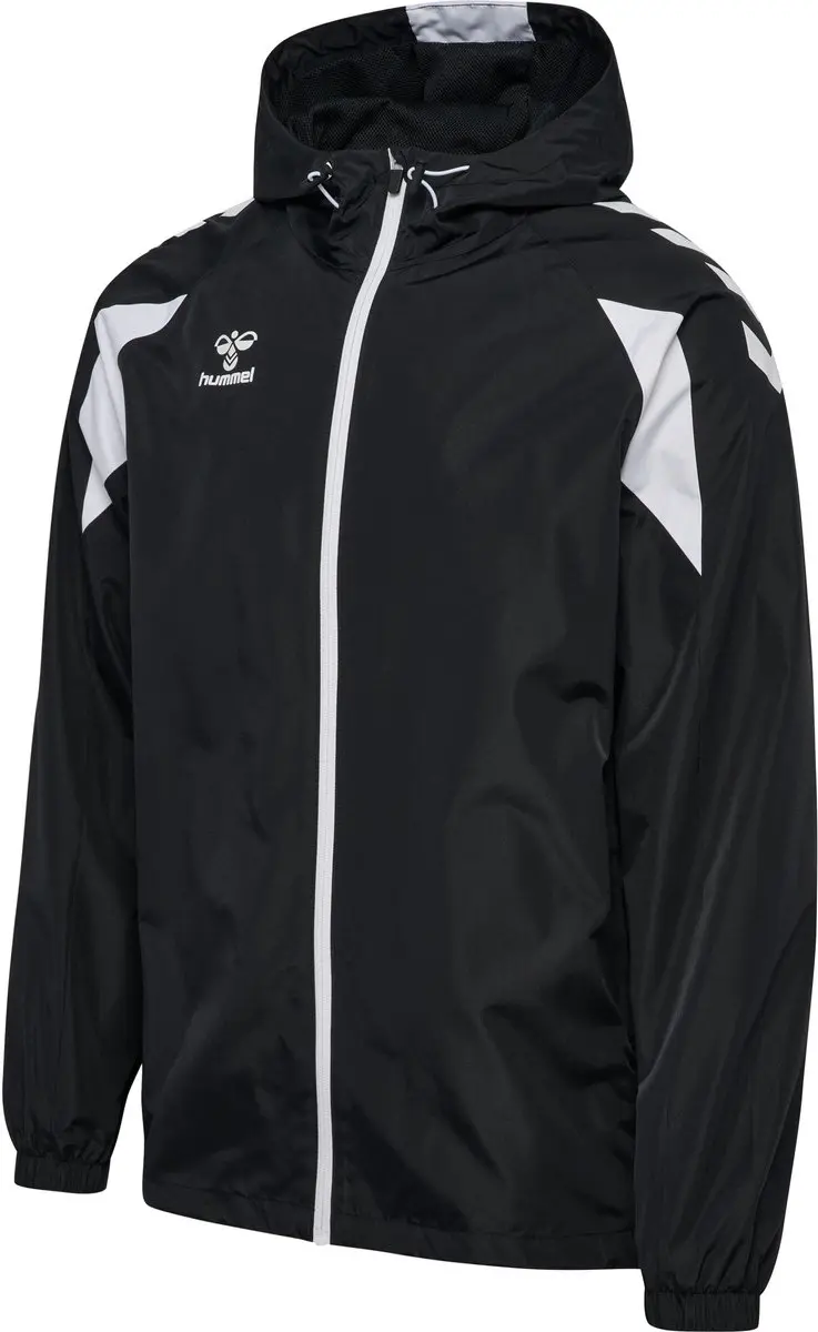 Hummel Core 2.0 Waterdichte Jas - 2XL - Zwart/Wit