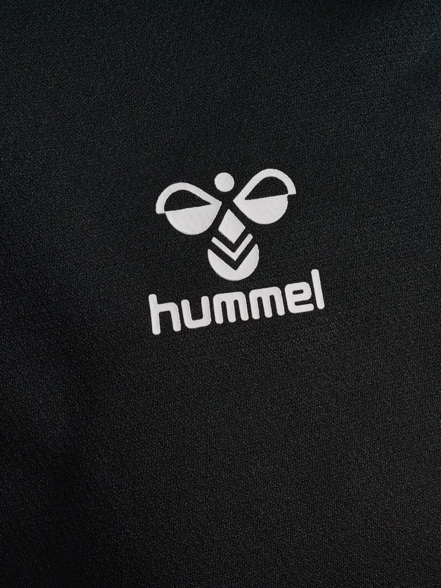 Hummel Authentic Korte Mouw Poloshirt - Zwart XL