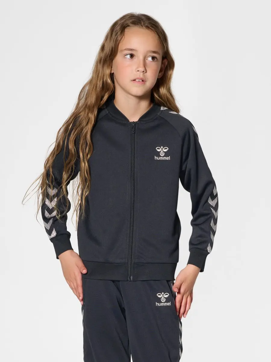 Hummel Hmlnoma Zip Jacket 226144 Kinderjas - 116 - Zwart