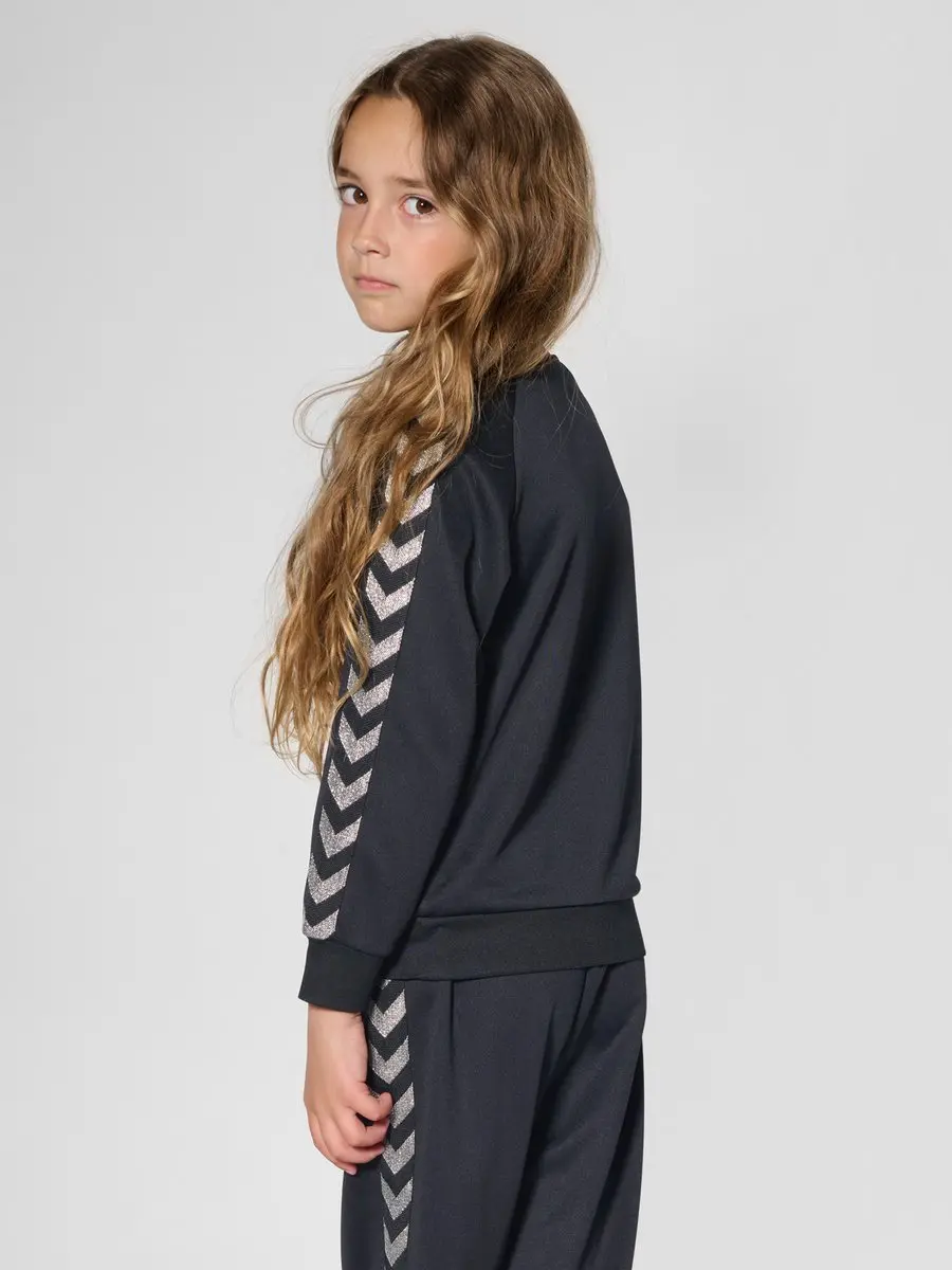 Hummel Hmlnoma Zip Jacket 226144 Kinderjas - 116 - Zwart - afbeelding 6 van 6