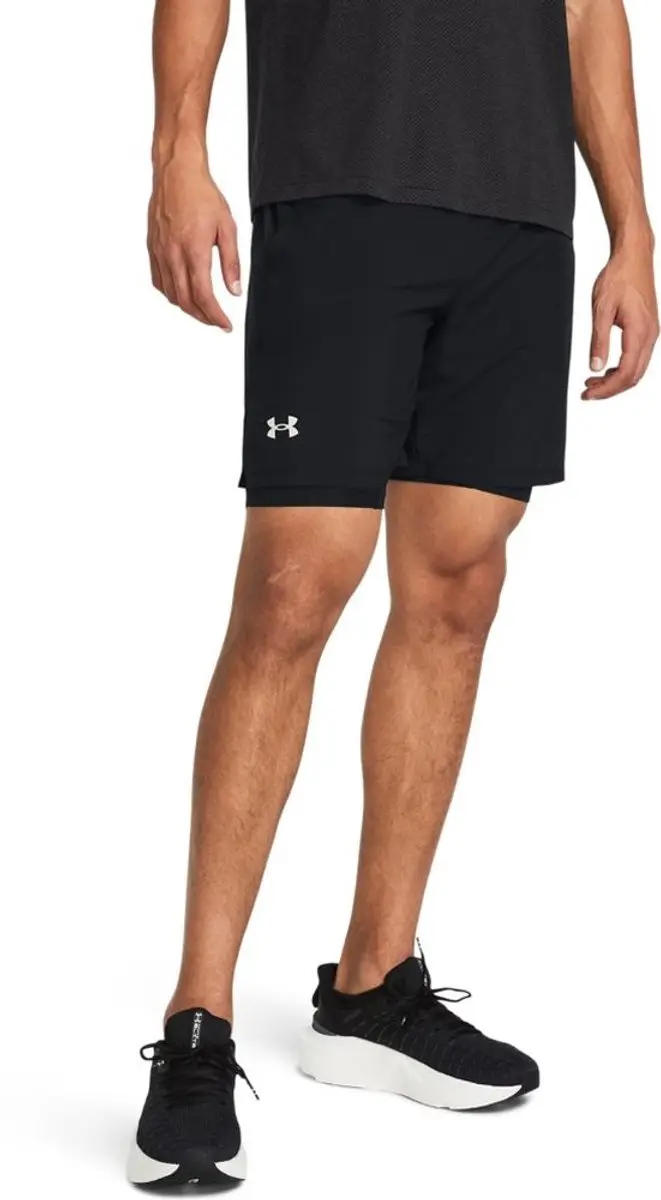 Under Armour UA Launch 7" 2-in-1 Short - XS - Zwart