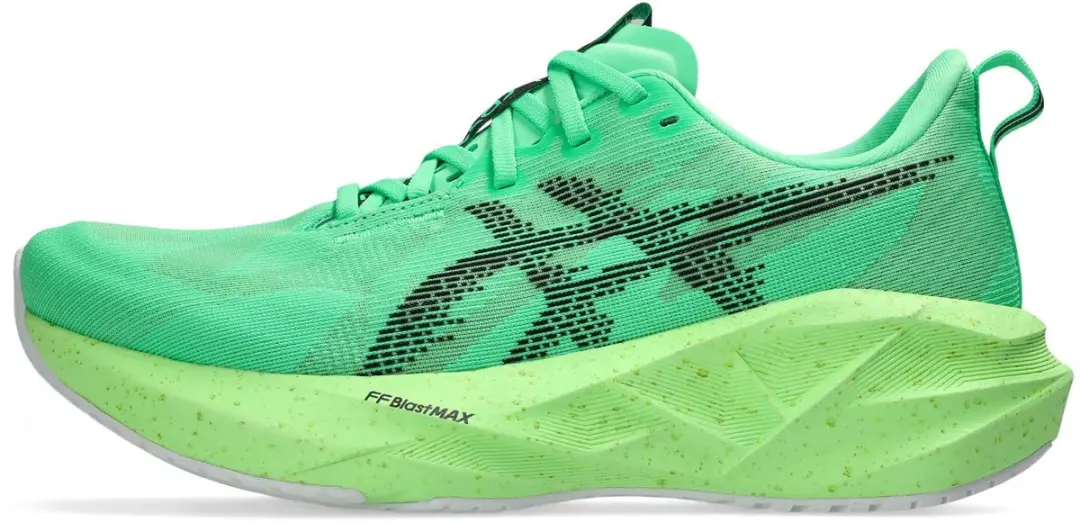 ASICS Novablast 5 Ekiden Hardloopschoenen 44.5 - Groen