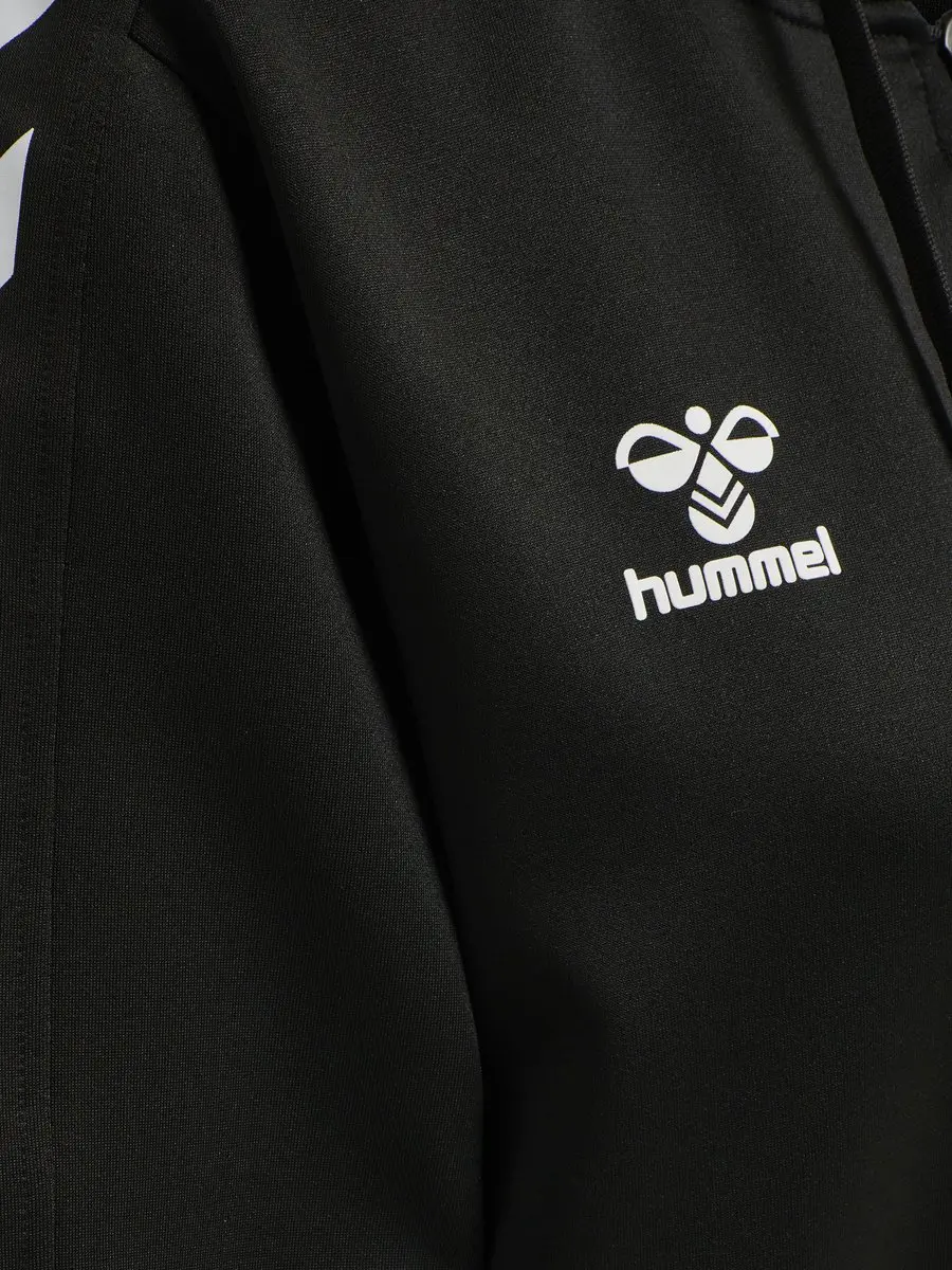 Hummel Core XK Poly Zip Sweater Dames XXL - Zwart - afbeelding 6 van 6