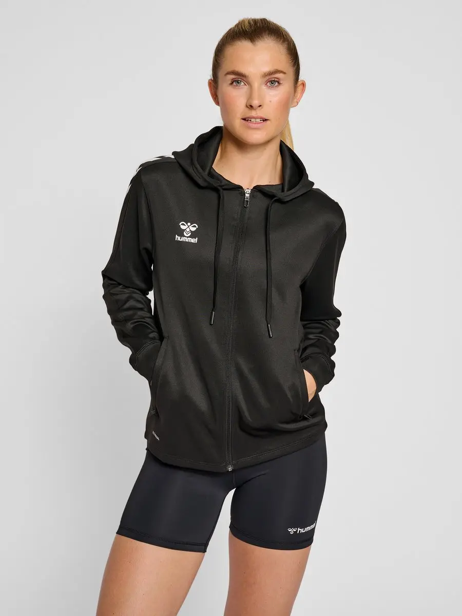 Hummel Core XK Poly Zip Sweater Dames XXL - Zwart