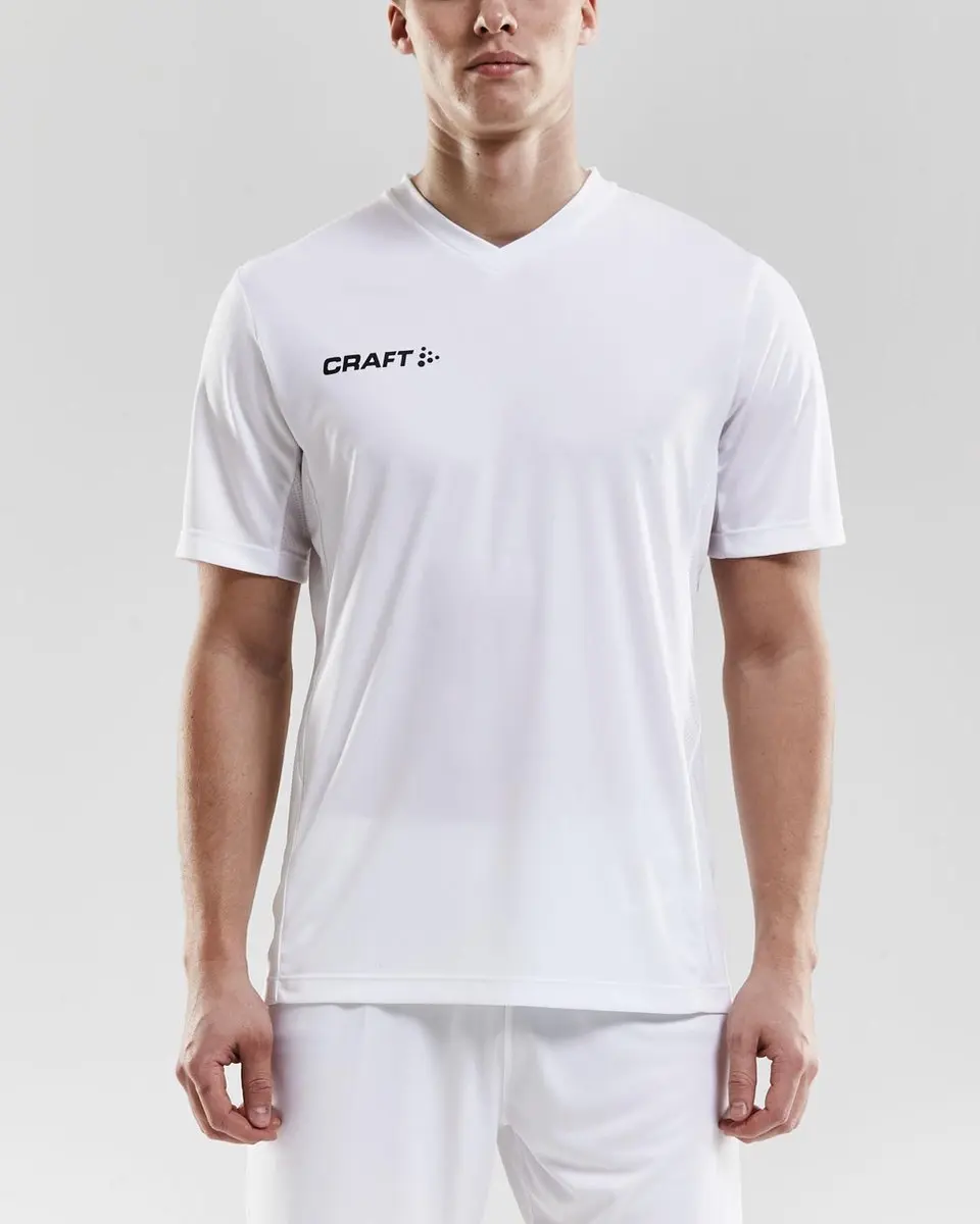 Craft Squad Jersey Solid - XL - Wit/Zwart