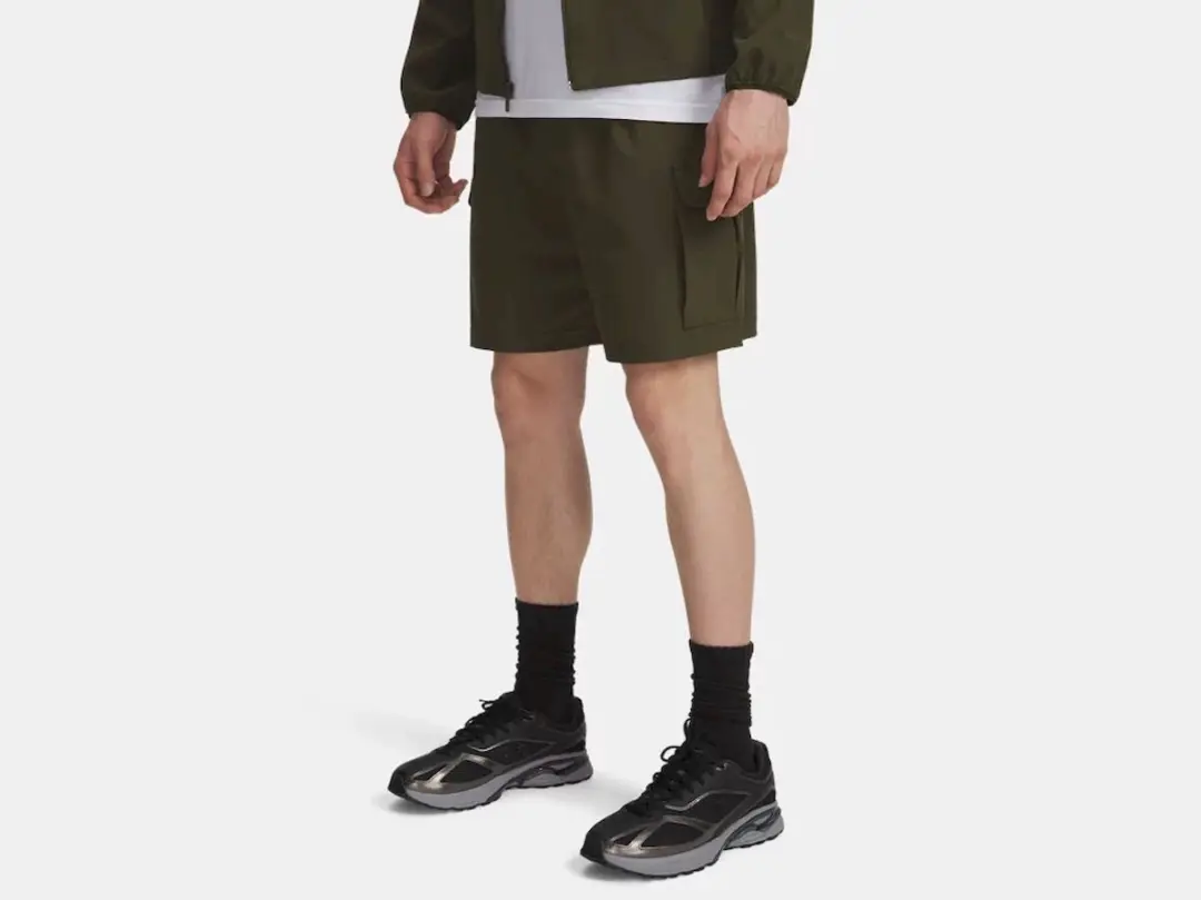 Under Armour Ua Vibe Woven Cargo Short - Groen - afbeelding 6 van 6