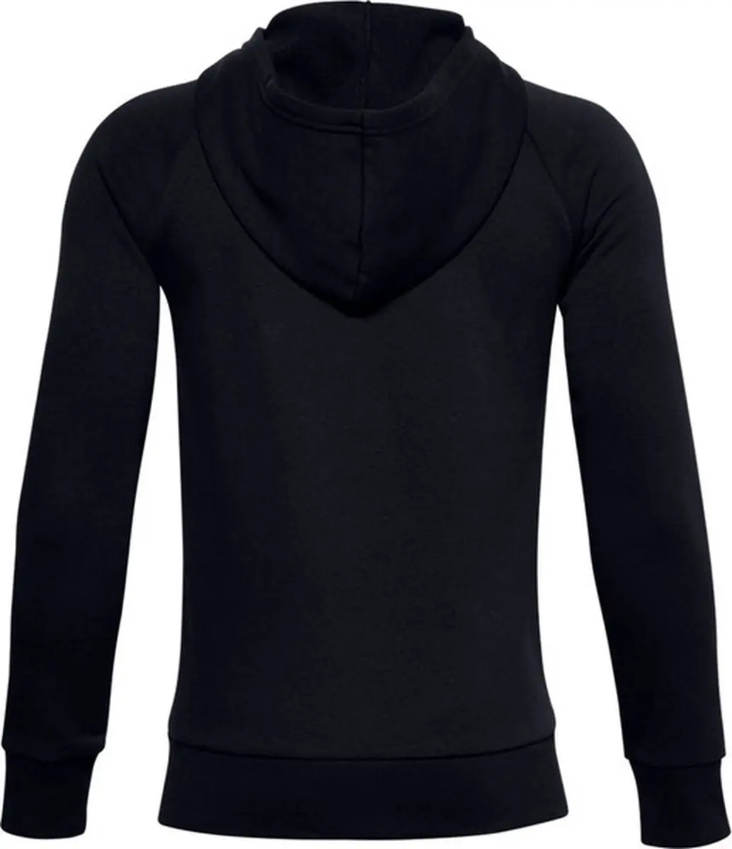 Under Armour Rival Full Zip Hoody Jongens - Zwart
