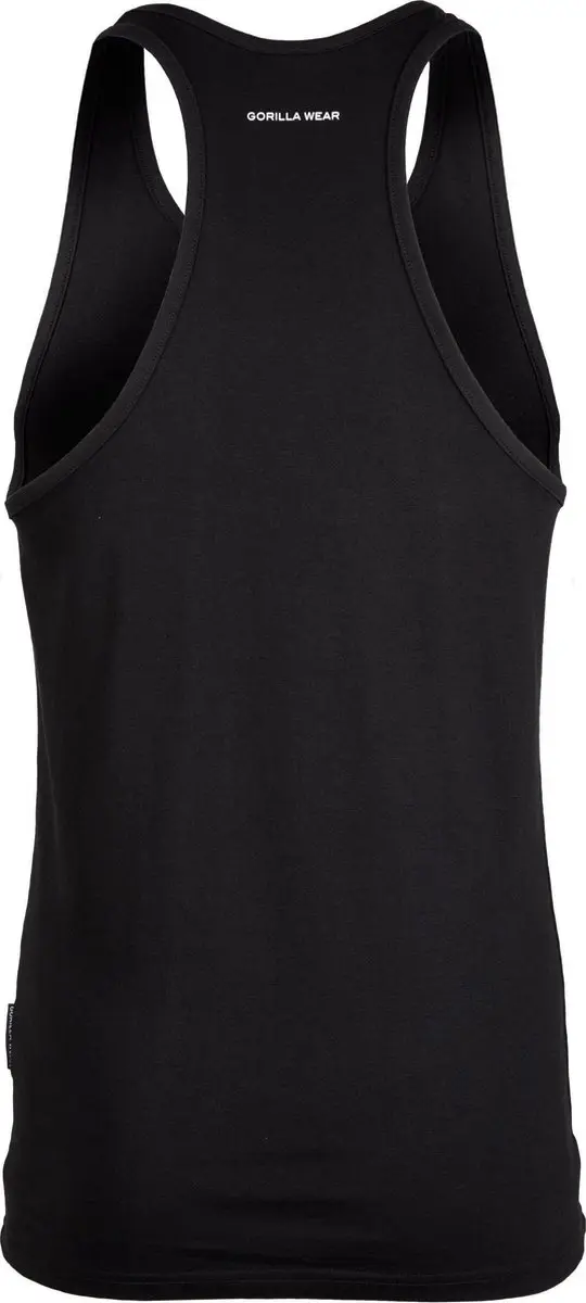 Gorilla Wear Carter Stretch Tanktop - 2XL - Zwart