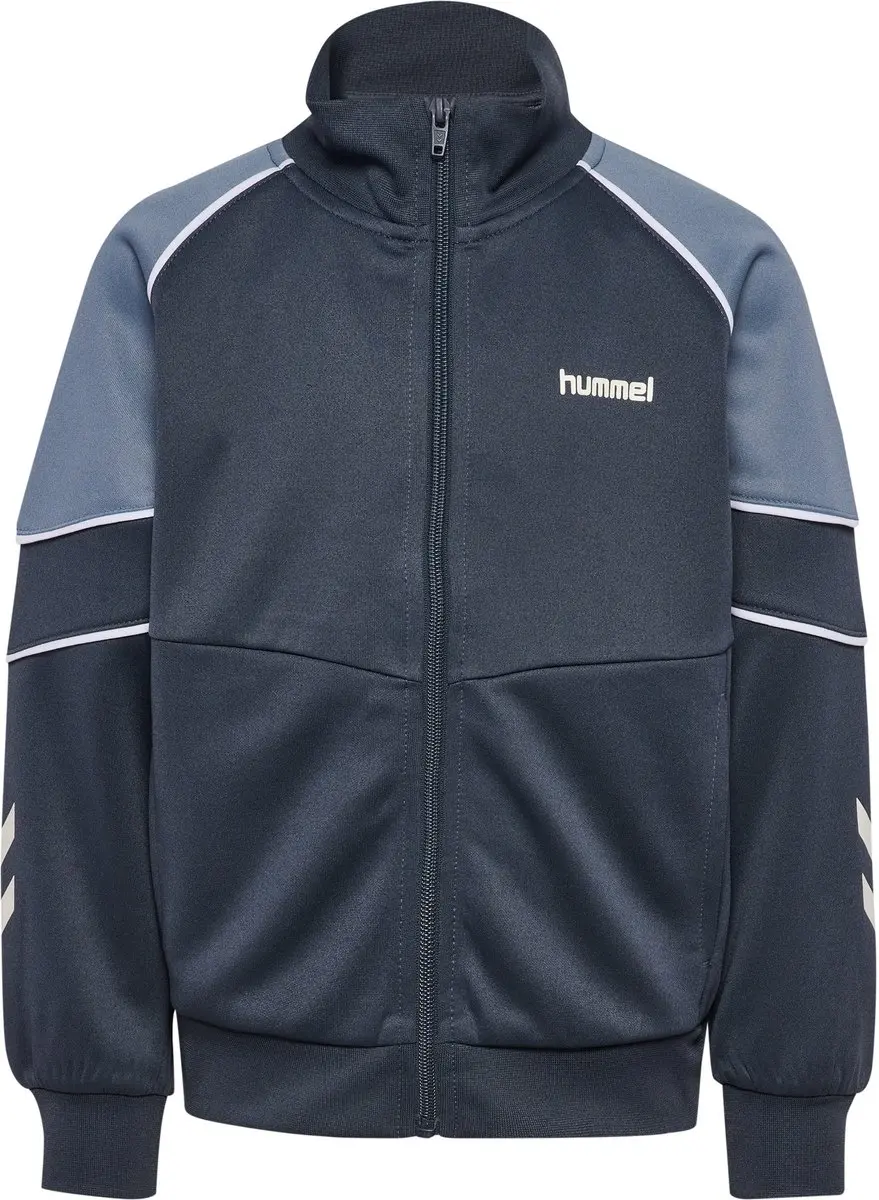Hummel HMLJR Reg Poly Block Zip Jacket
