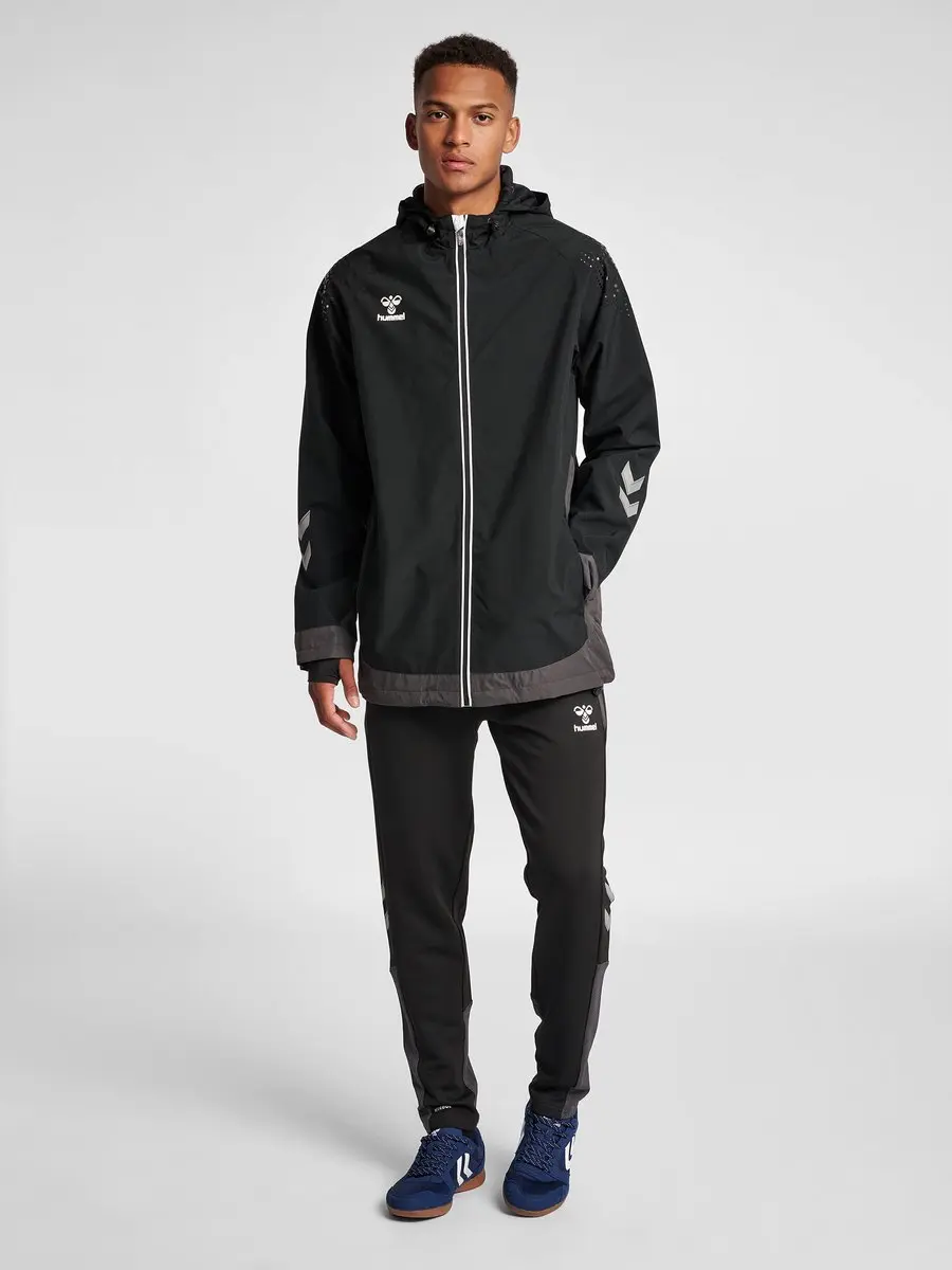 Hummel Lead All Weather Jas - Zwart S - afbeelding 6 van 6