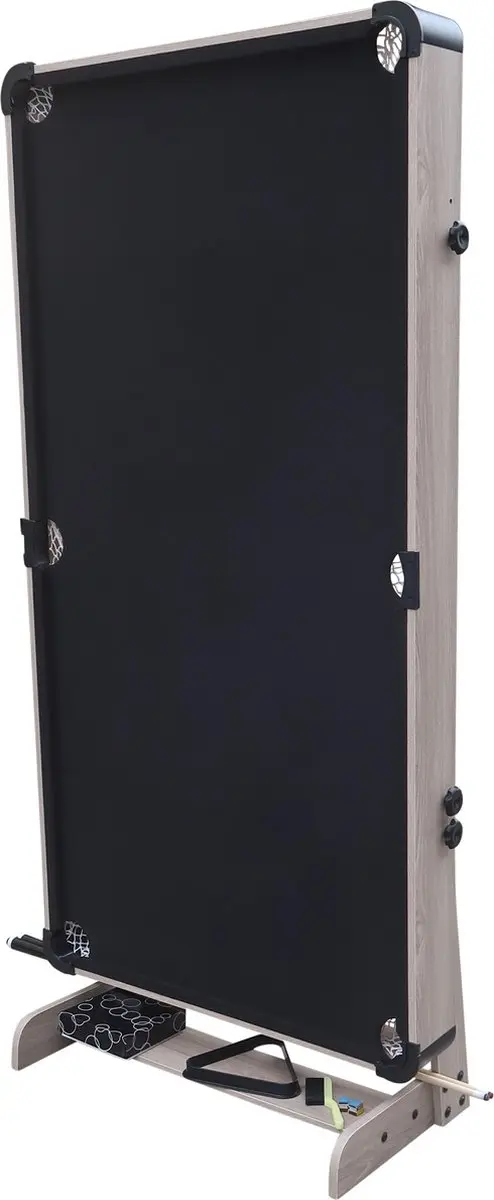 Cougar Hustle XL Opklapbare Pooltafel 6ft - Eiken/Zwart