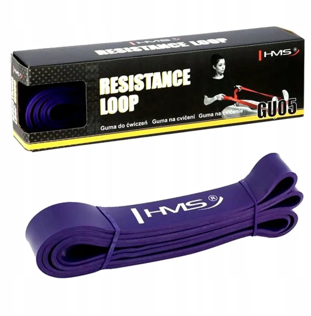 HMS Power Band Oefenband 12-40kg - Paars