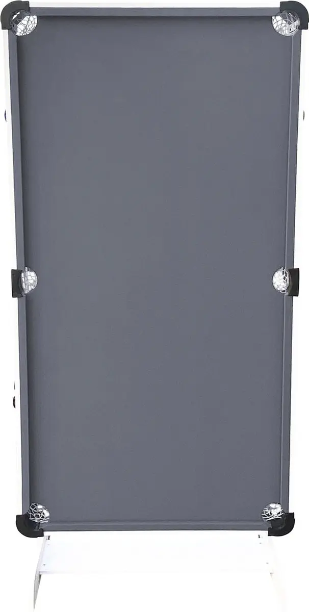 Cougar Hustle XL Pooltafel 6ft - 183x91cm - Wit/Grijs
