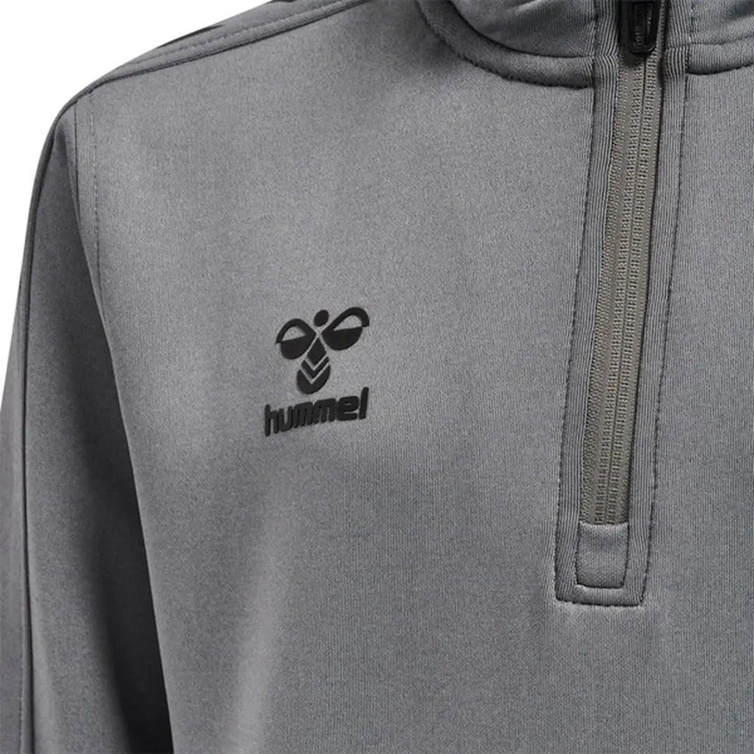 Hummel Core XK Half Zip Poly Sweat - Kinderen 116 - Grijs