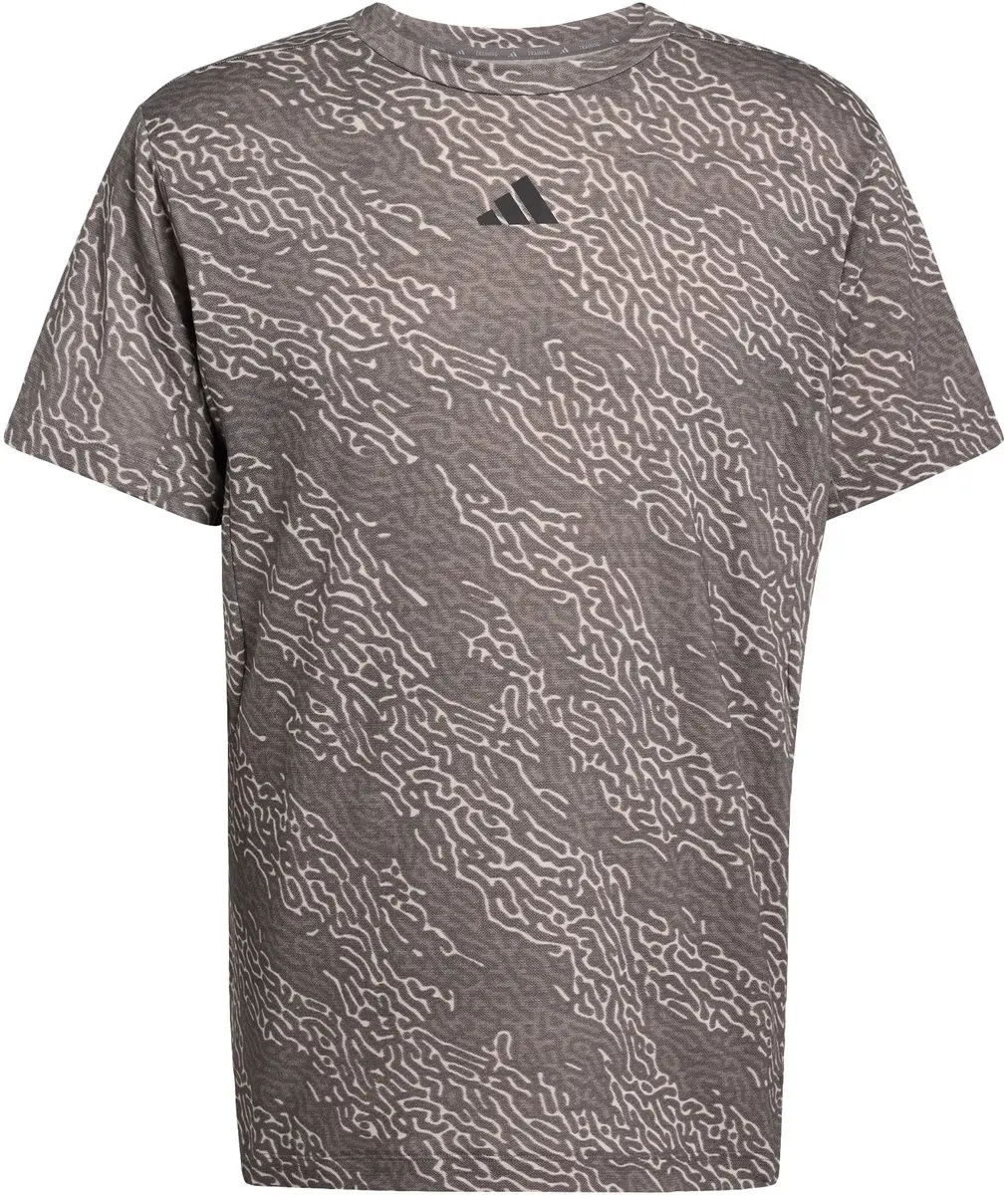 Adidas Performance D4t Primelift AOP T-shirt - Bruin