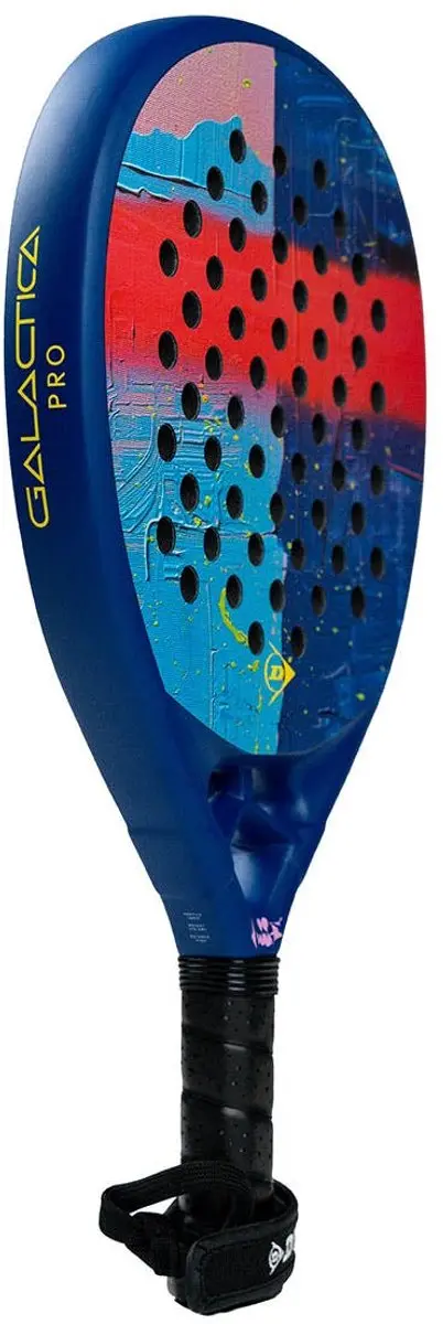 Dunlop Galactica Pro By Nisse 2026 Tennisracket - Blauw/Meerkleurig/Rood