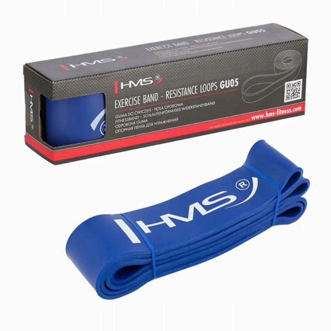 HMS GU05 Weerstandsband Blauw 208cm