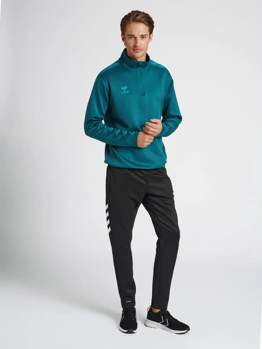 Hummel Core XK Half Zip Heren - Blauw