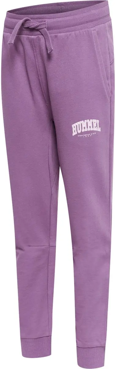 Hummel Fast Pants Argyle Kinderjoggingbroek - Paars