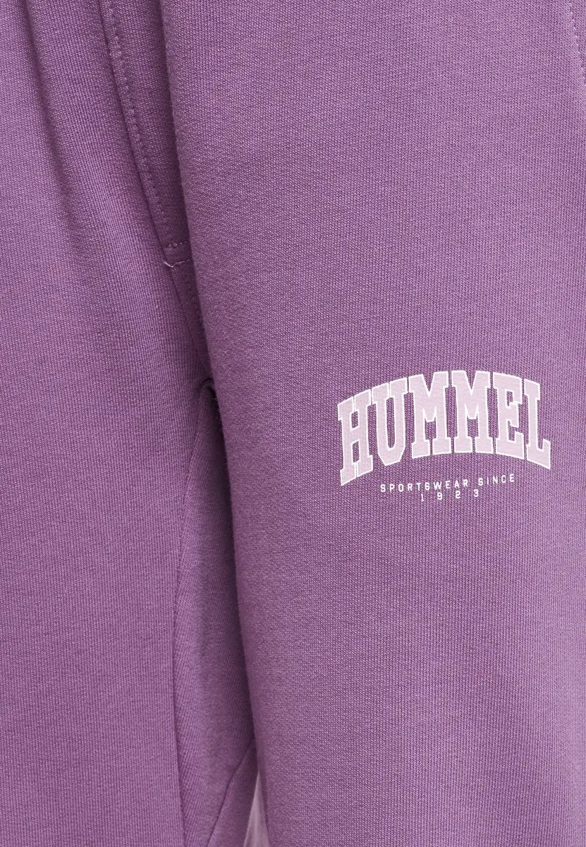 Hummel Fast Pants Argyle Kinderjoggingbroek - Paars
