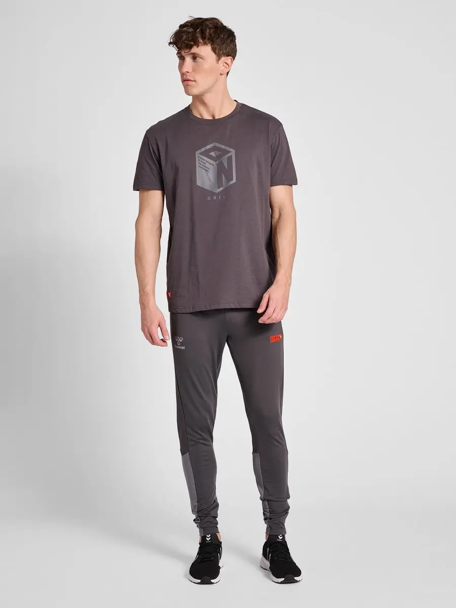Hummel Hmlpro Grid Trainingsbroek 214646 - Grijs - afbeelding 6 van 6