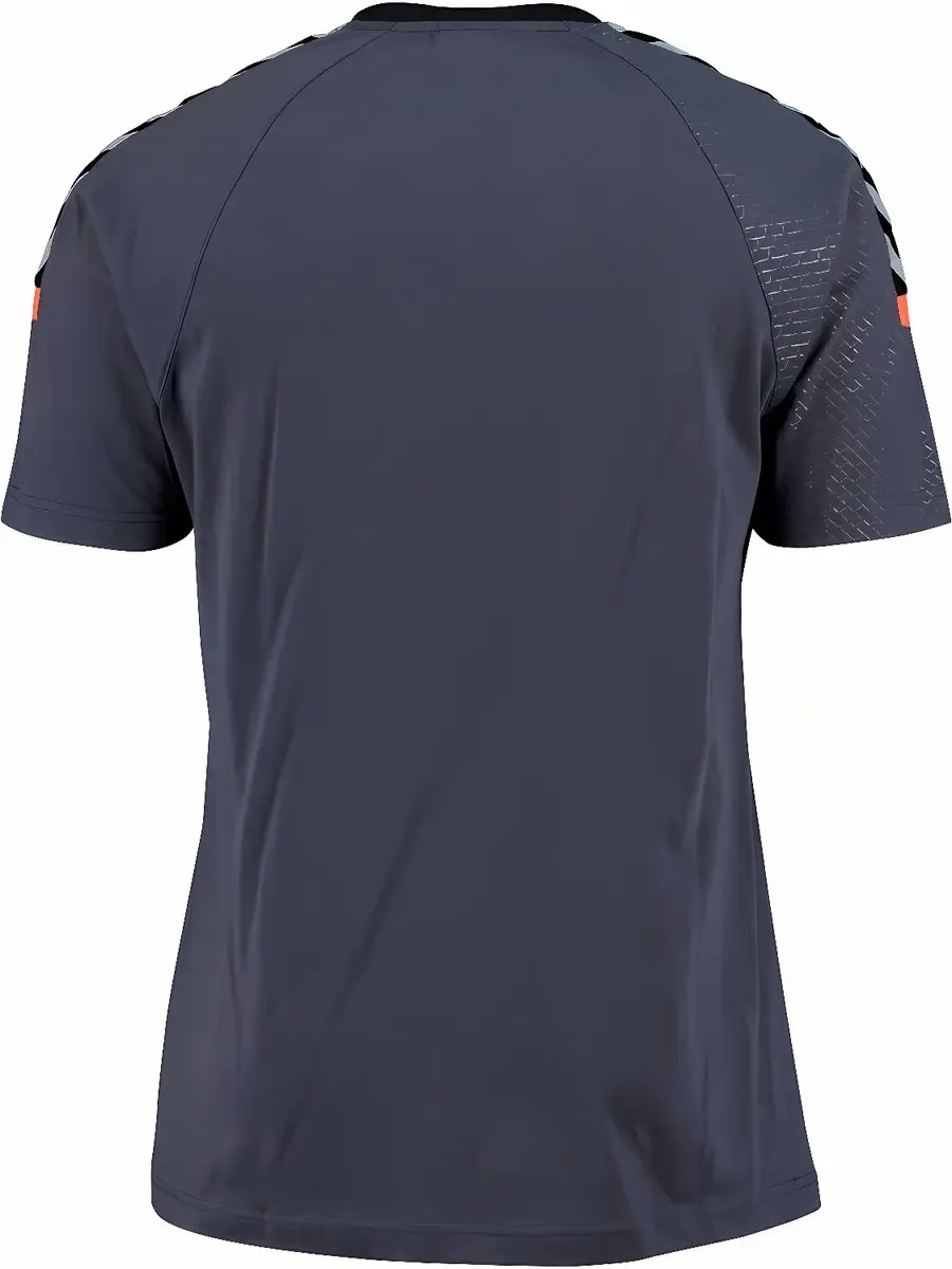Hummel Top Auth. Charge SS Trainingsjersey 003679 - L - Ombre Blue/Nasturium