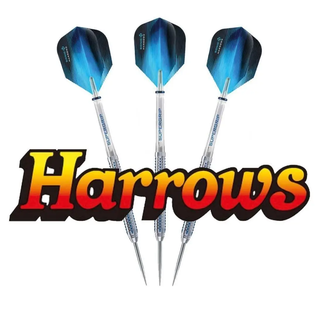 Harrows Sonic Steeltip 25g - Blauw/Wit