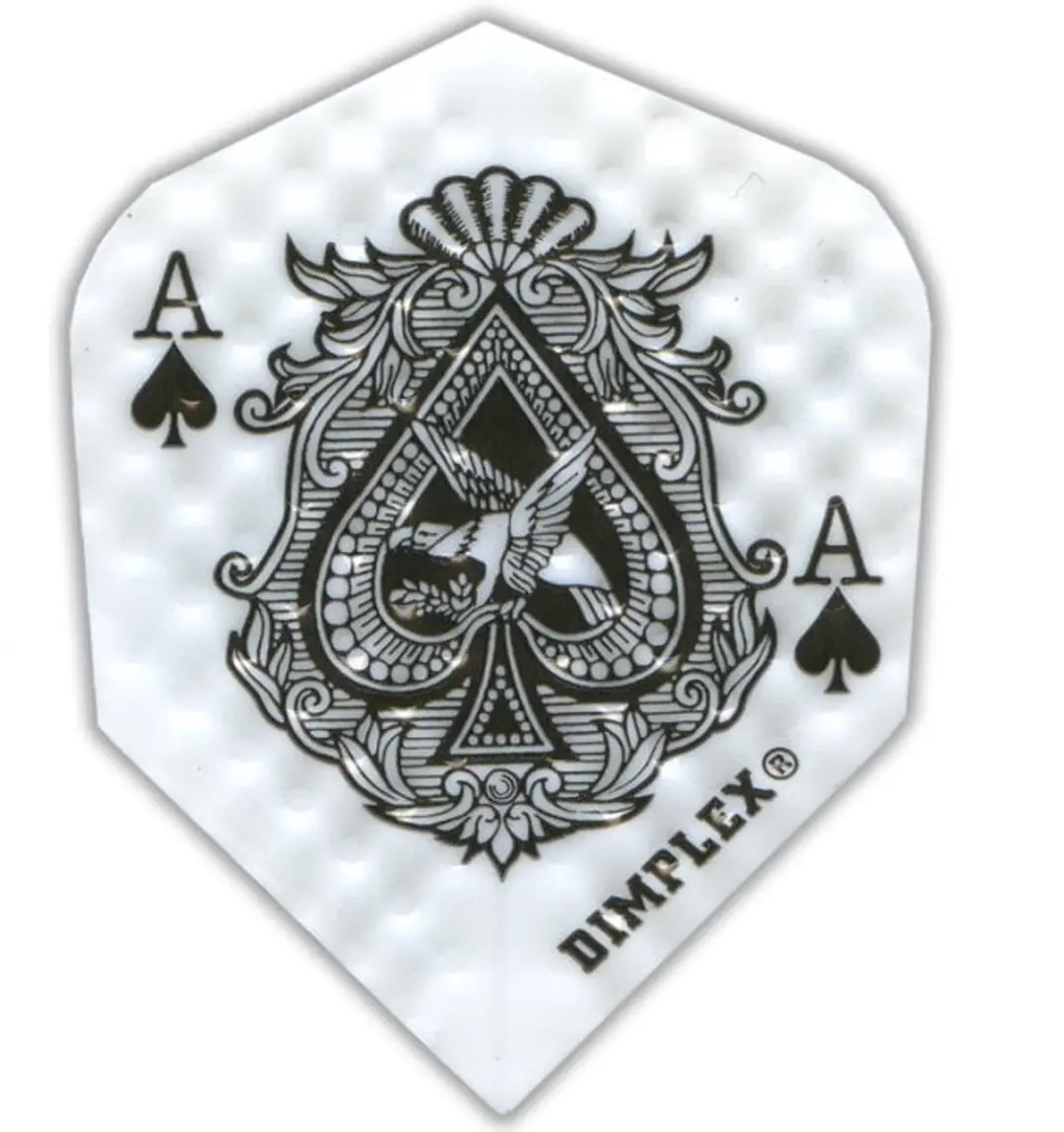 Harrows Dimplex Ace of Spades Dart Flights HF4002 - 3 Stuks