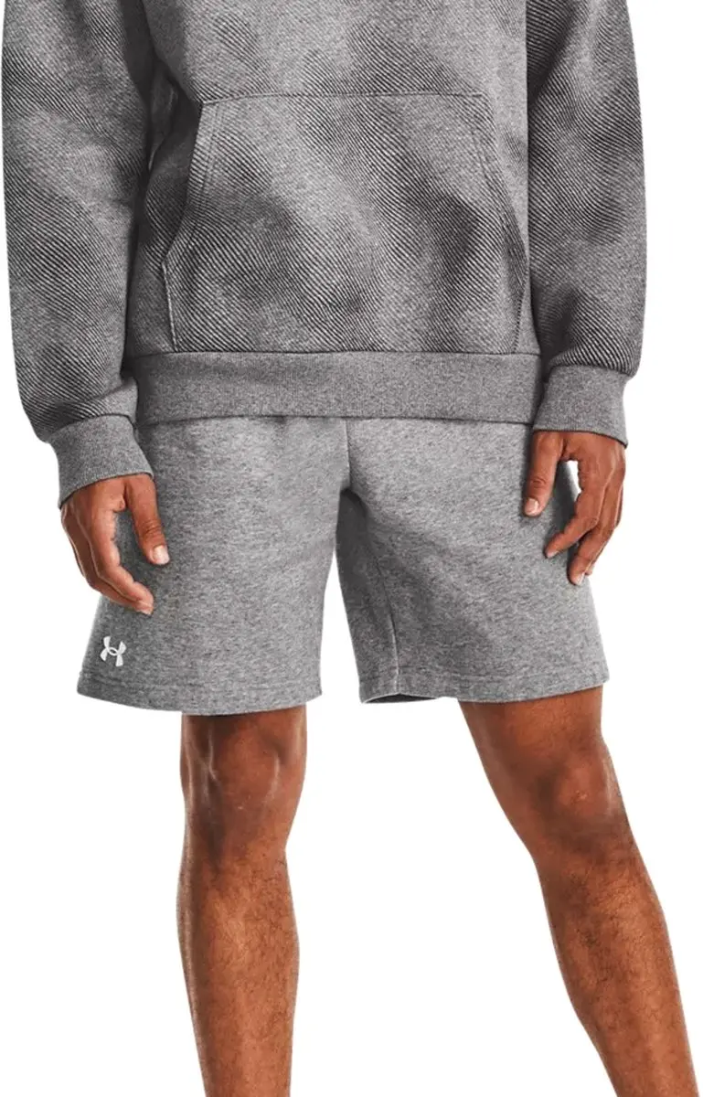 Under Armour Rival Fleece Short Heren - XL - Grijs