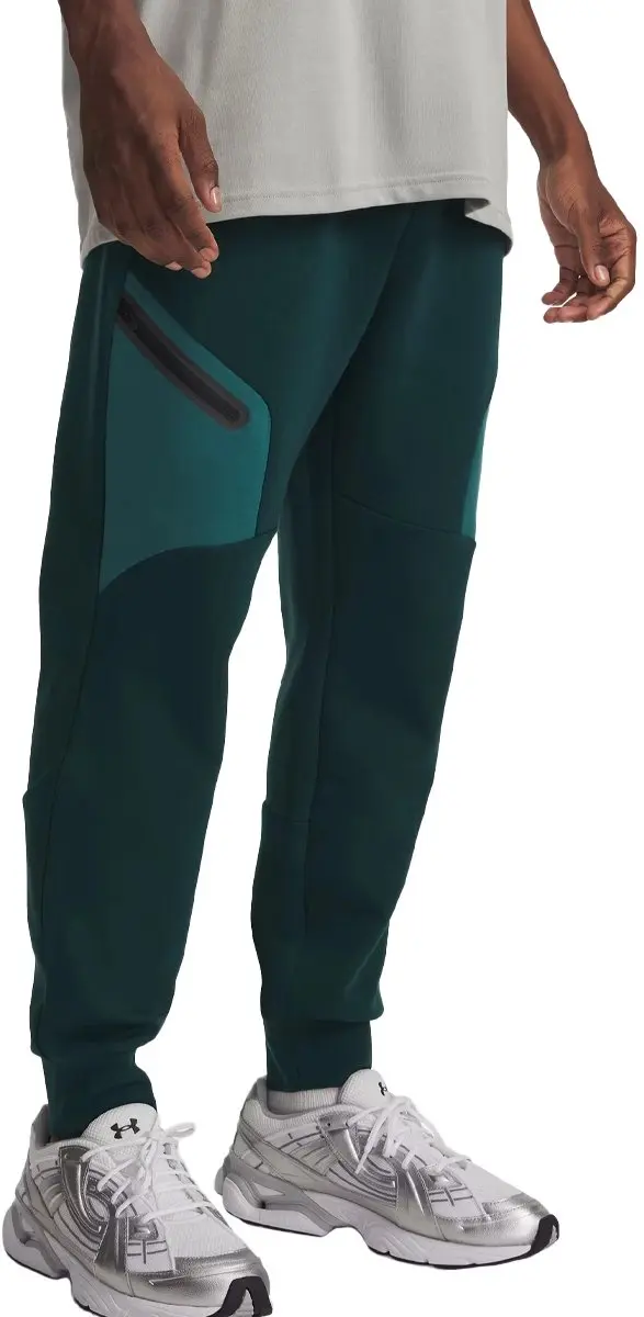 Under Armour Unstoppable Fleece Joggingbroek S - Groen - afbeelding 6 van 6