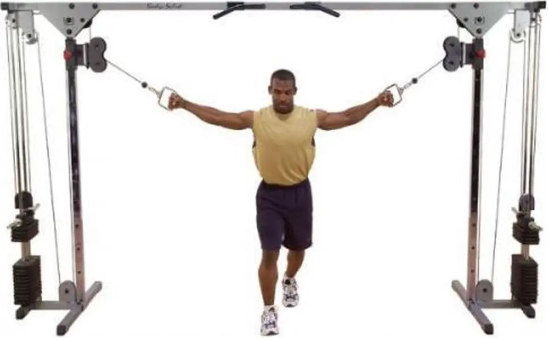 Body-Solid GCA2 Chin-Up Attachment - 2x Zwart/Grijs