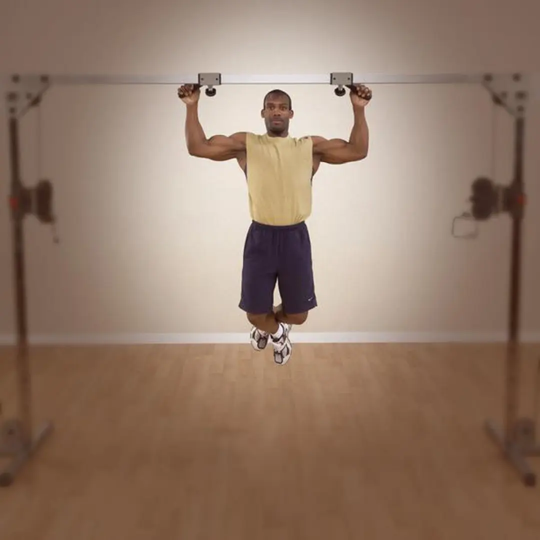 Body-Solid GCA2 Chin-Up Attachment - 2x Zwart/Grijs