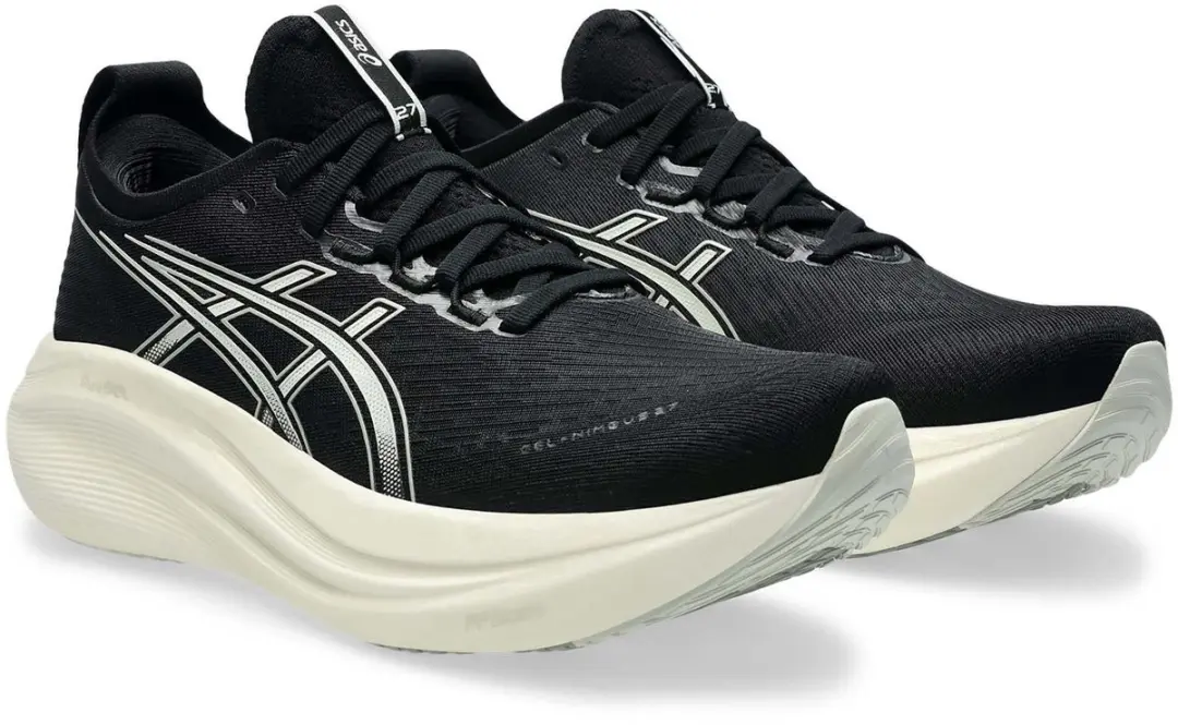 ASICS Gel-Nimbus 27 Hoopschoenen 42.5 - Zwart