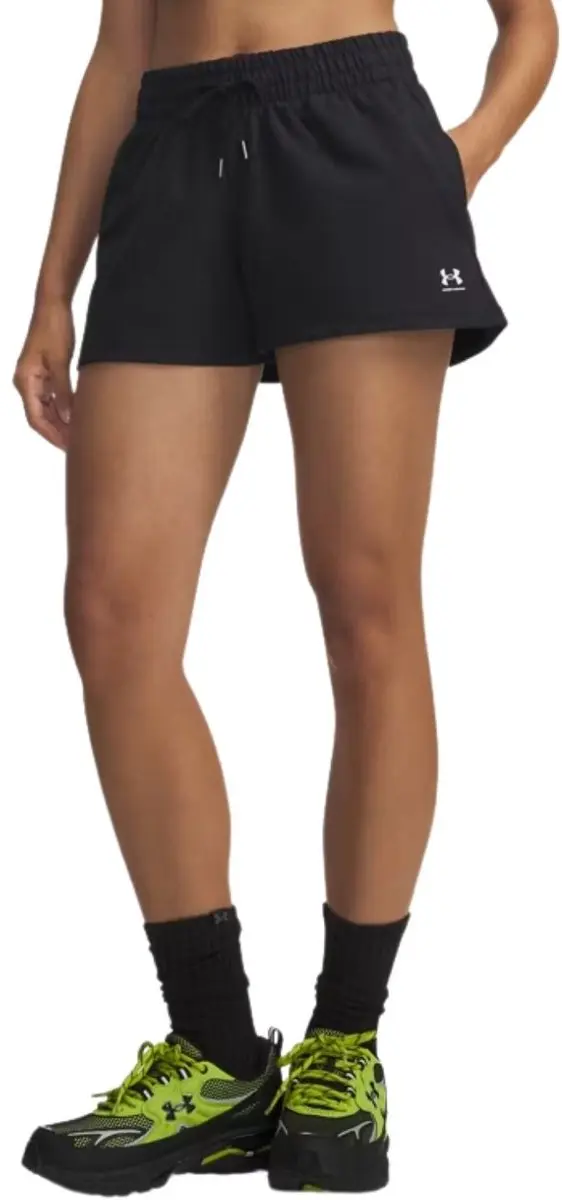 Under Armour Sport Terry Sportshort dames Zwart XL/42