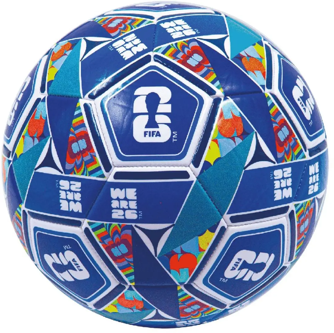 Van der Meulen Voetbal FIFA World Cup Multicolor Maat 5