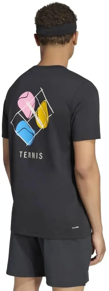 Adidas T-shirt US T M - Zwart