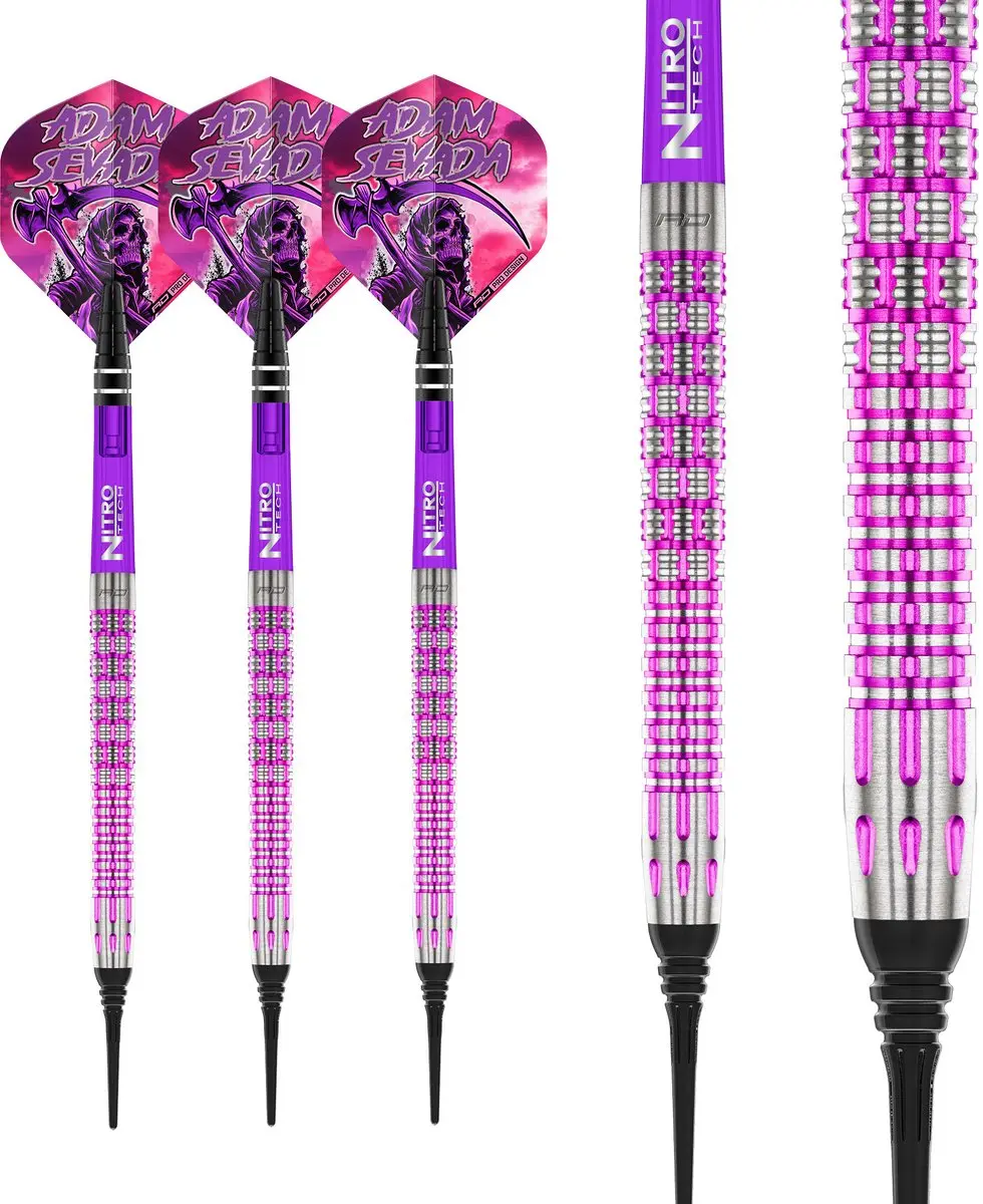 Red Dragon Adam Sevada 90% Darts - 3 Stuks - afbeelding 6 van 6