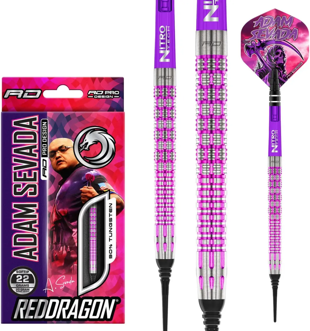 Red Dragon Adam Sevada 90% Darts