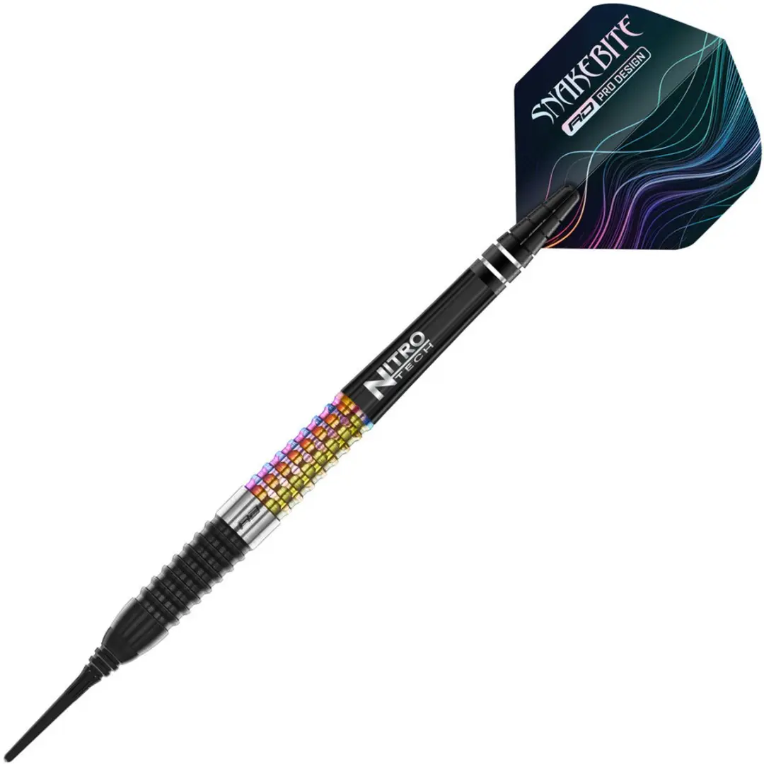 Red Dragon Peter Wright Corra 90% Soft Tip Darts - 3 Stuks