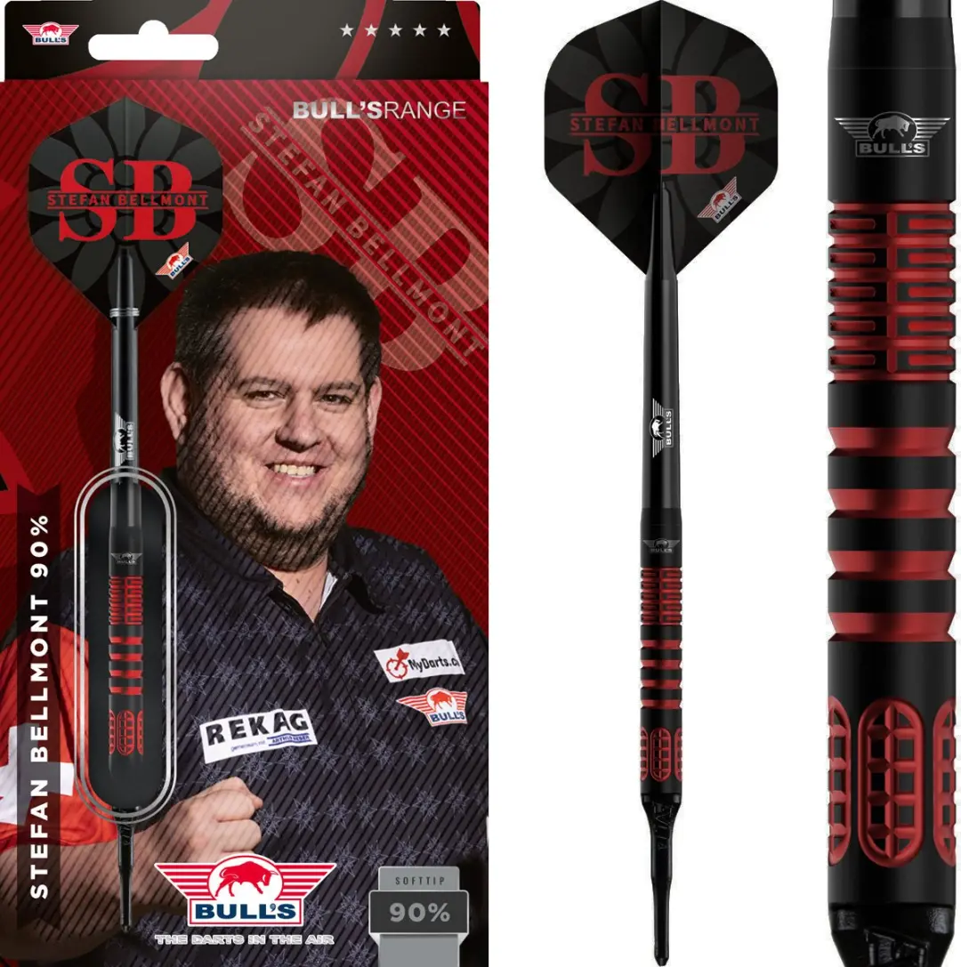 Bull's Stefan Bellmont 90% Soft Tip Darts