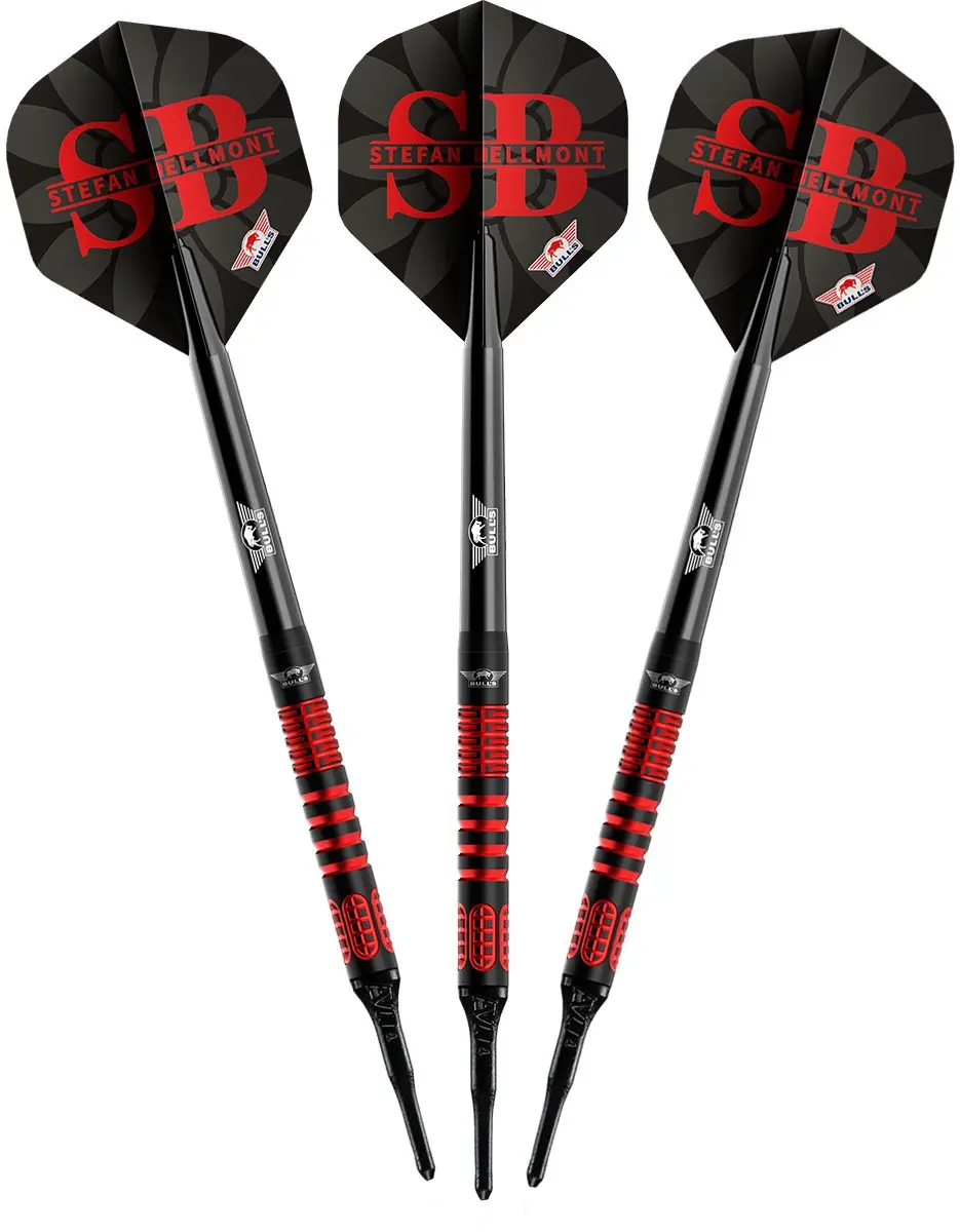 Bull's Stefan Bellmont 90% Soft Tip Darts - 3 Stuks