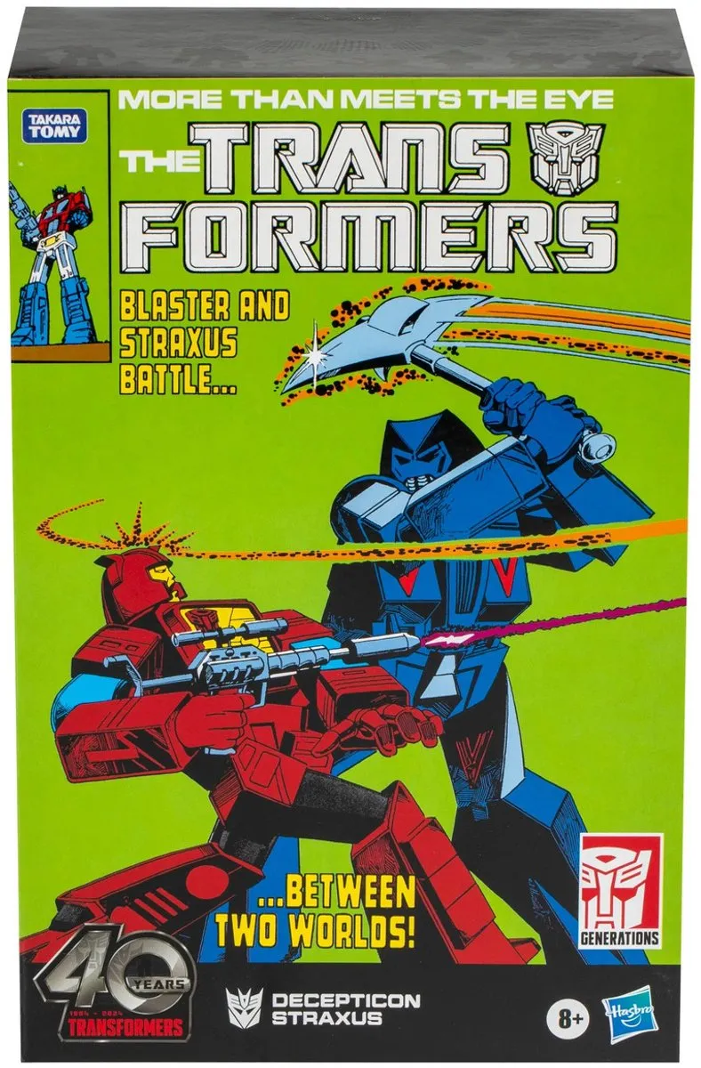 Hasbro Transformers Comic Edition Straxus - Multicolor
