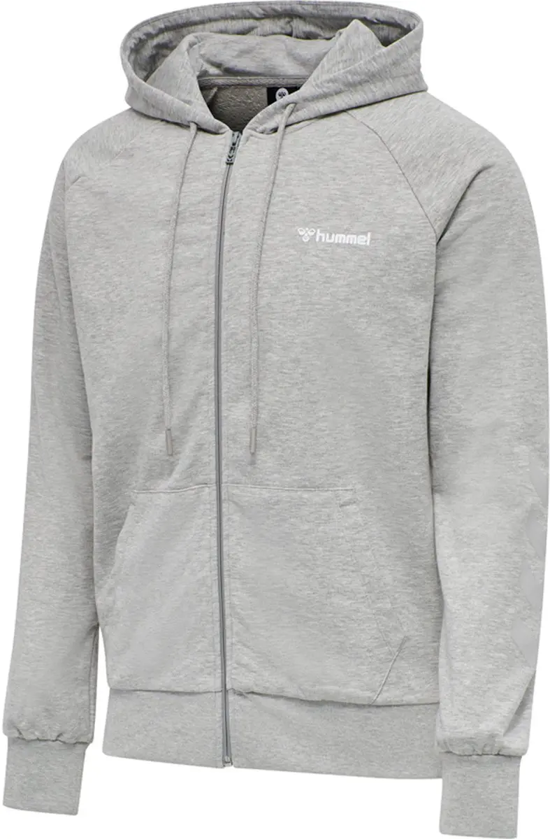 Hummel Hmlisam Zip Hoodie Trainingsjack - S - Grijs
