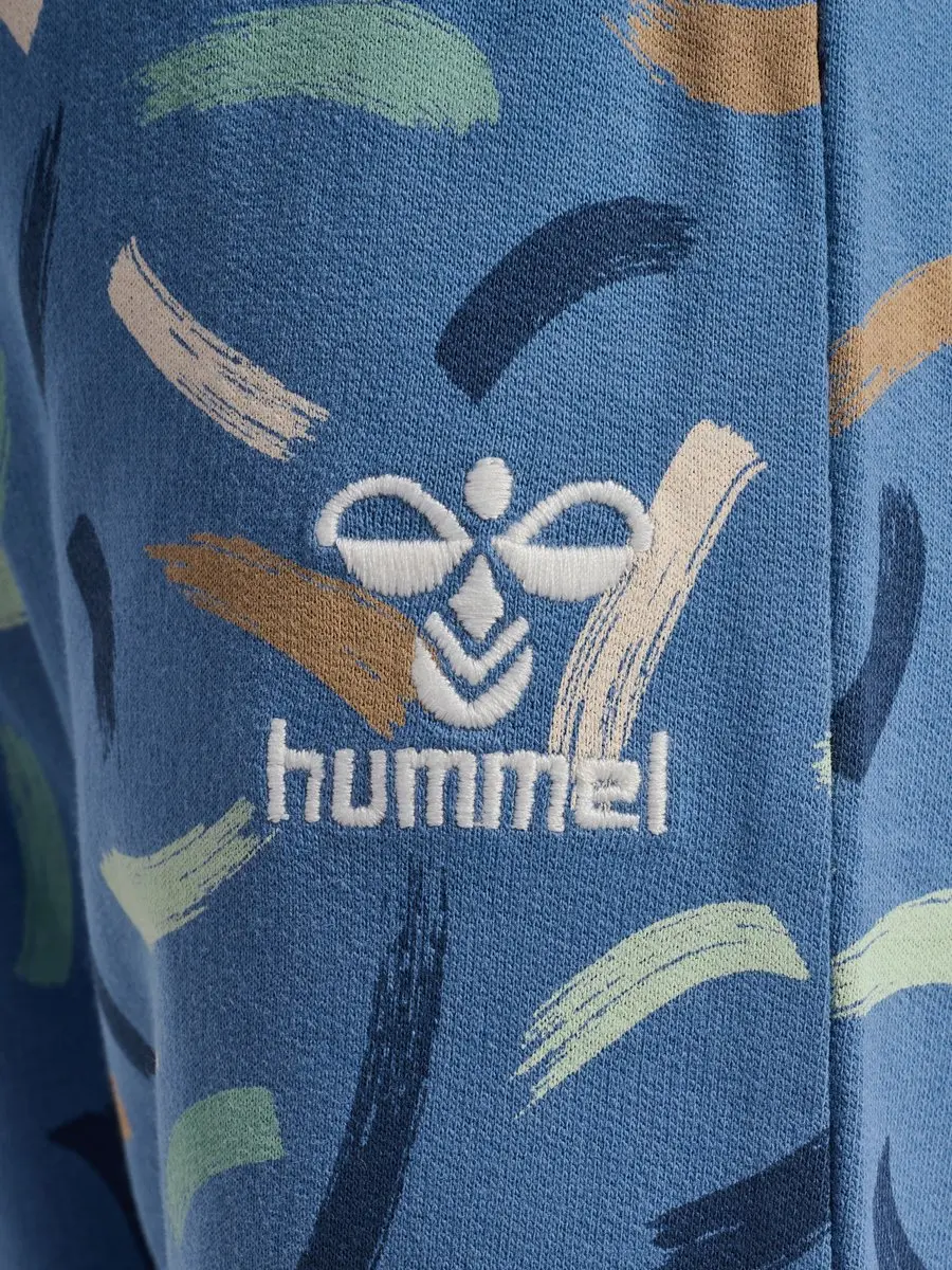 Hummel Kinderjoggingbroek HMLGUSTAV Pants - Coronet Blue