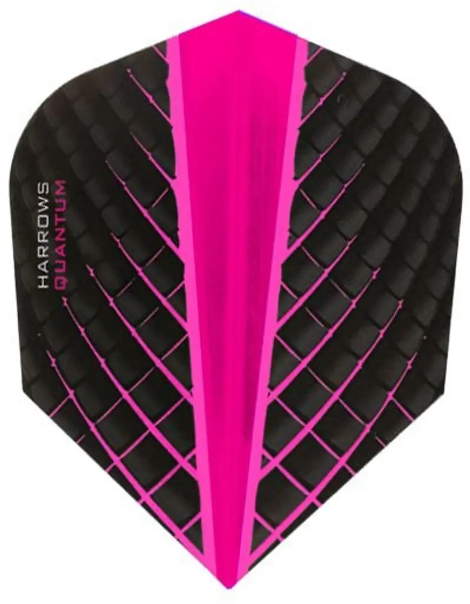 Harrows Quantum Pink Dart Flights HF6811