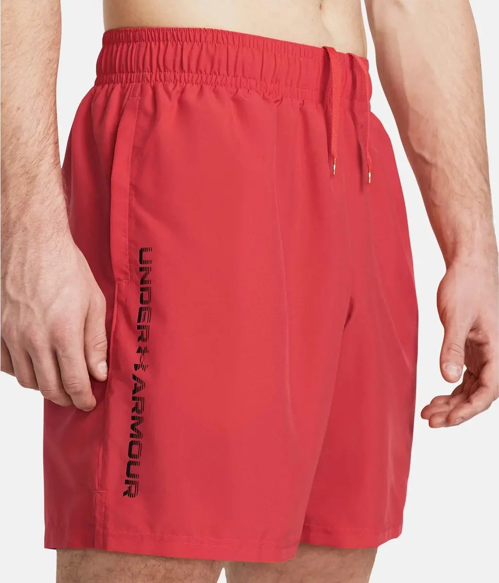 Under Armour Tech Woven Wordmarks Sportshort - Rood XL - afbeelding 6 van 6
