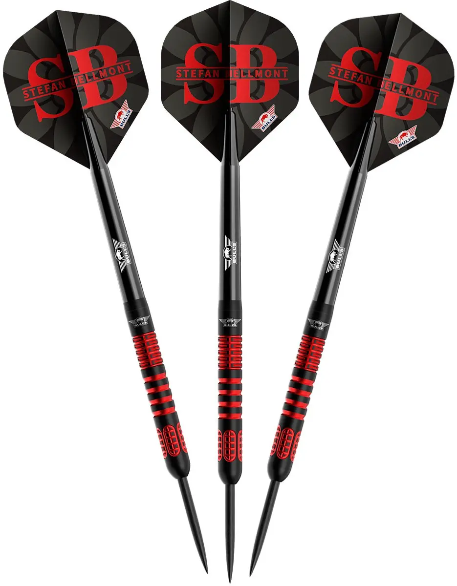 Bull's Stefan Bellmont 90% Dartpijlen - 3 Stuks